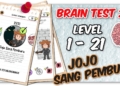 Kunci jawaban brain test 2 jojo sang pemburu level 1 – 21 gamedaim