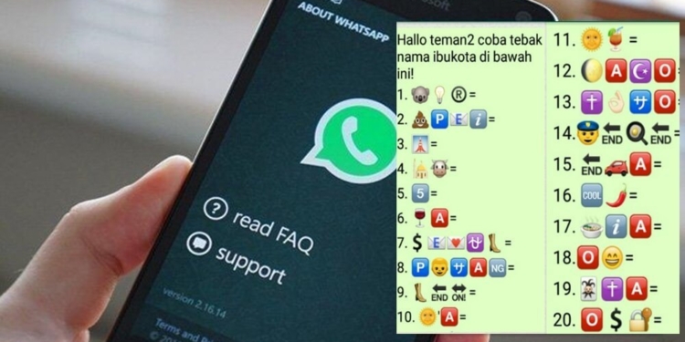 Kunci jawaban tebak nama kota di whatsapp (wa) gamedaim