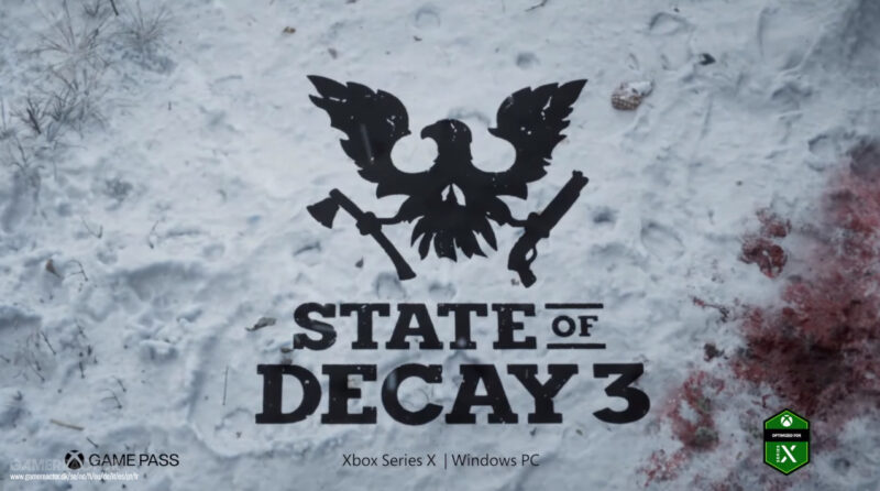 State Of Decay 3 Announcement and Grounded