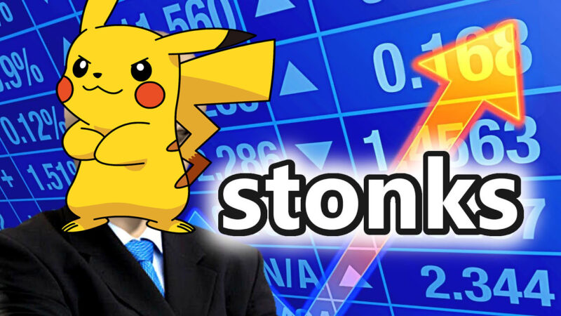 Stonks Pikachu