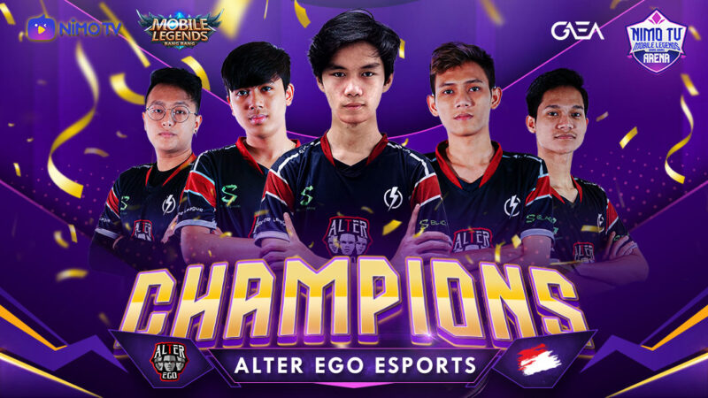 Alter Ego Juara NMA Mobile Legends