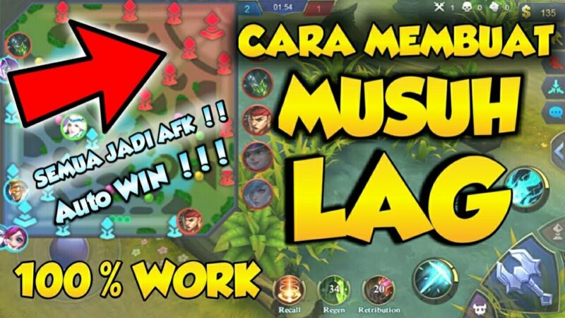 Cheat Membuat Musuh Lag Mobile Legends (ML) Terbaru 2020!