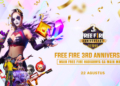 Free fire siapkan event menarik sebagai perayaan ulang tahun ke 3