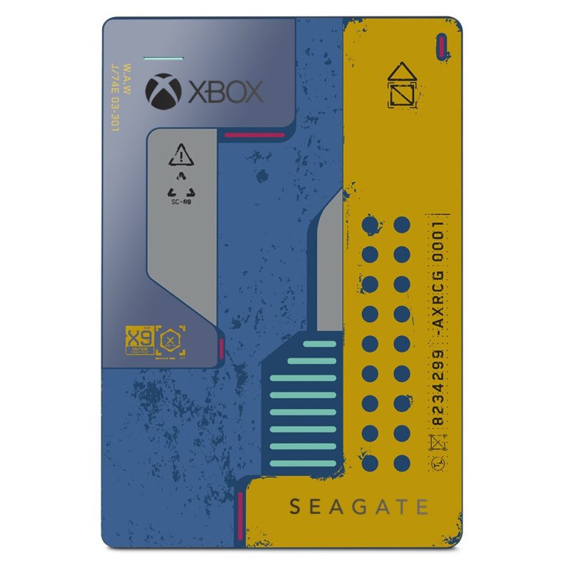 Seagate Gamedrive Xbox Cyberpunk 2tb Front