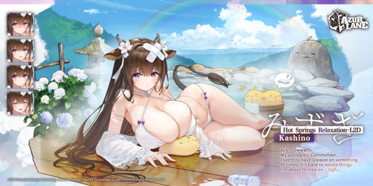 Azur lane perlihatkan teaser untuk skin summer mereka