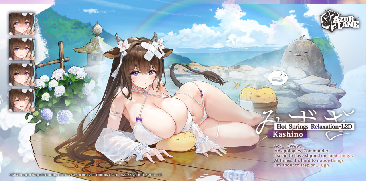 Azur lane perlihatkan teaser untuk skin summer mereka