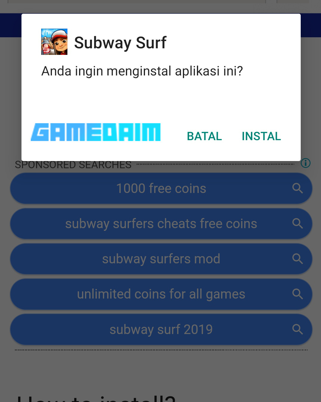 Cheat Subway Surfers Terbaru 2020! Install