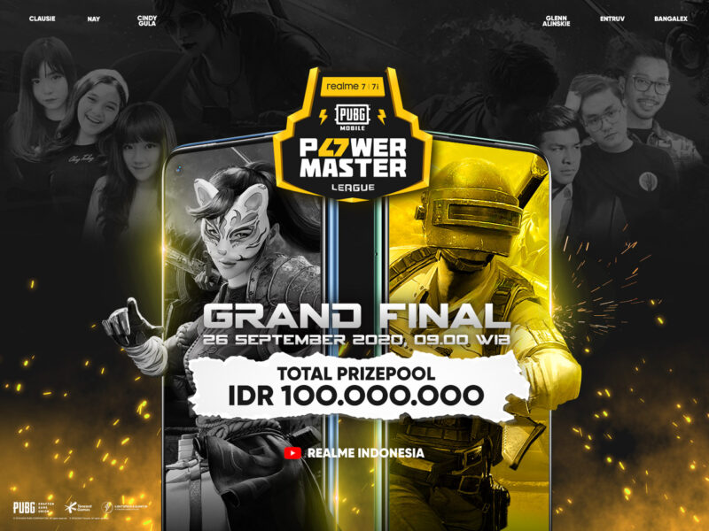 Grand final realme pubg power master league