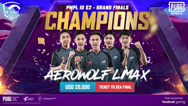 Aerowolf Winner Pubgmobile Pmpl