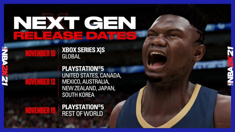 2k Sports Umumkan Tanggal Rilis Nba 2k21 Untuk Playstation 5 Dan Xbox Series X S 