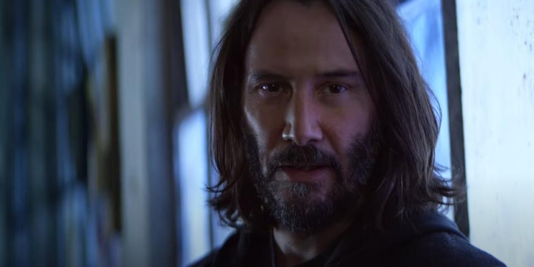 Keanu in cyberpunk 2077 | forbes