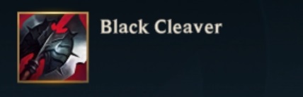 Black cleaver