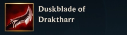 Duskblade Of Draktharr