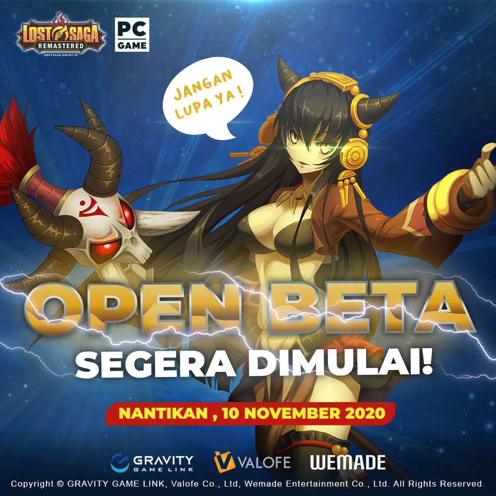 Open beta lost saga