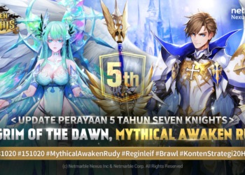 [seven knights] perayaan 5 tahun hadirkan beragam event dan hadiah dalam game spesial