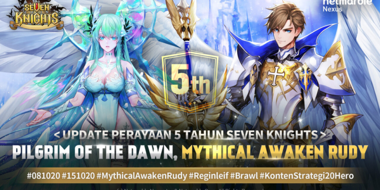 [seven knights] perayaan 5 tahun hadirkan beragam event dan hadiah dalam game spesial