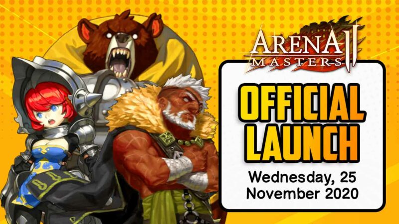 Offical launch arena master 2