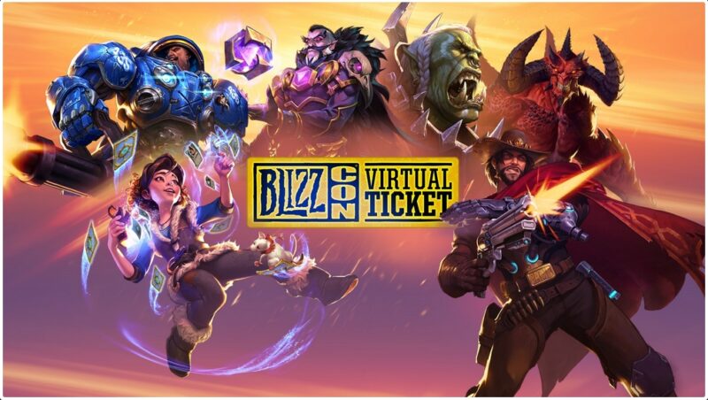 Blizzard menggratiskan virtual ticket pembukaan blizzcon | blizzard entertainmen