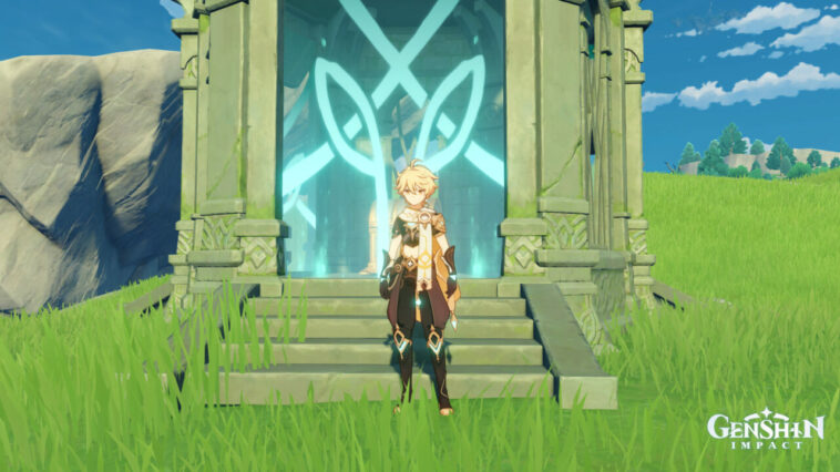 Lokasi Shrine of Depths di Mondstadt