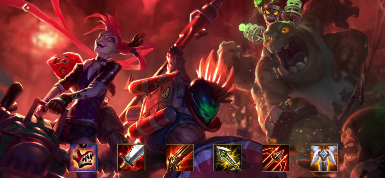 Build Over Power Jinx LoL Wild Rift Gamedaim