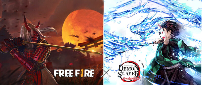 Kolaborasi Free Fire Dengan Kimetsu No Yaiba