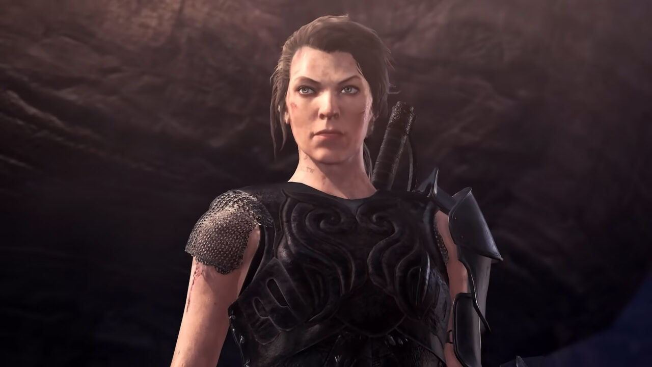 Milla jovovich bergabung ke dalam monster hunter world! Gamedaim