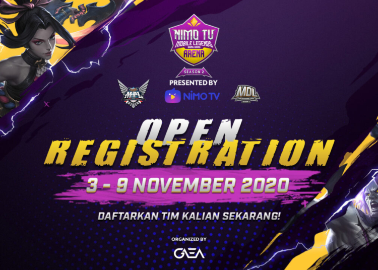 Open registration nma season 2