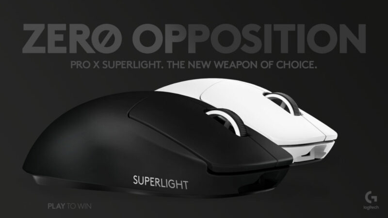 Pro x superlight black & white