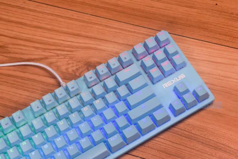 Rexus legionare mx9 keyboard halfl gamedaim review