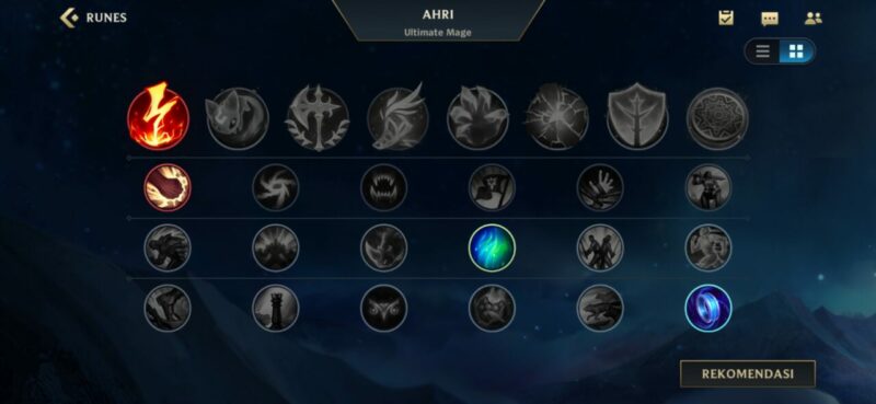 Rekomendasi Build Burst Demage Ahri LoL: Wild Rift - Gamedaim.com