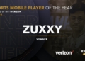 Zuxxy esports mobile player of the year