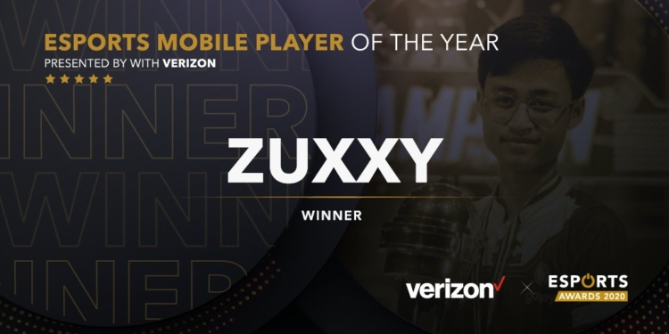 Zuxxy esports mobile player of the year