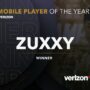 Zuxxy esports mobile player of the year