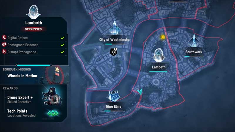 Watch Dogs Legion Drone Expert Location | GamerTweak