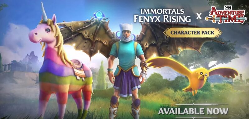 Immortal Fenynx berkolaborasi dengan Adventure times | Ubisoft