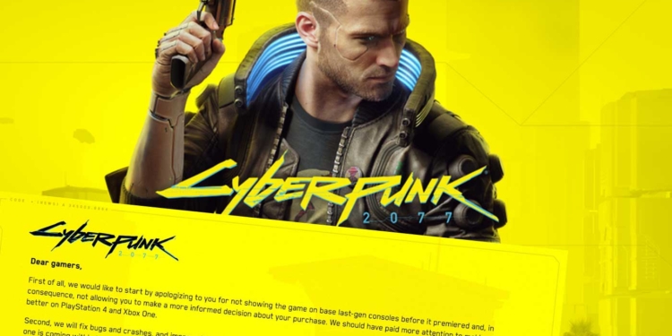 Cyberpunk 2077 versi konsol banyak masalah, cd projekt janjikan perbaikan dan refund gamedaim