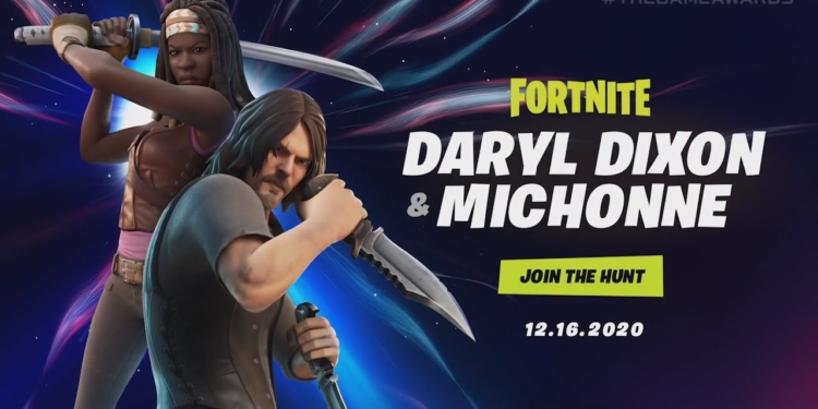 Fortnite umumkan kolaborasi dengan the walking dead