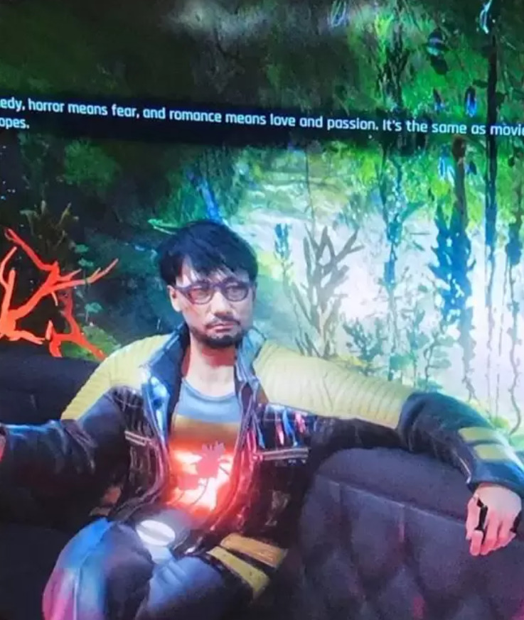 Hideo kojima muncul di cyberpunk 2077