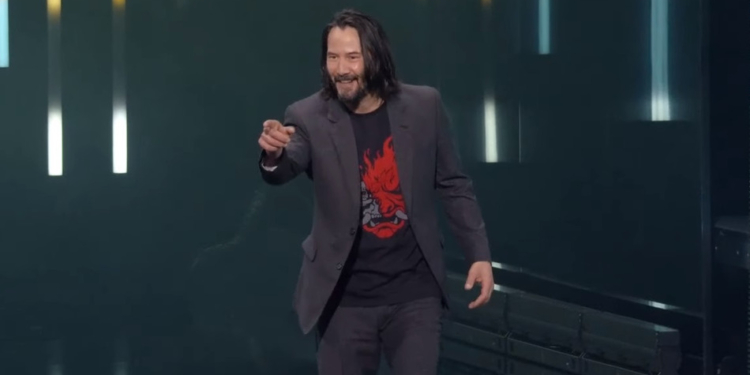 Keanu reeves akan hadir di the game awards 2020!