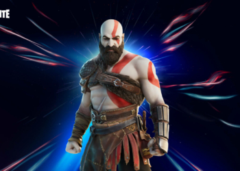 Kratos kini tersedia di fortnite!