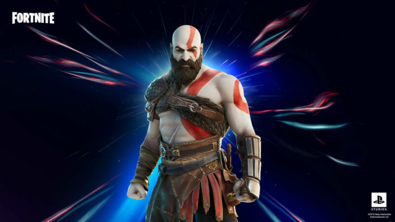 Kratos Kini Tersedia Di Fortnite!