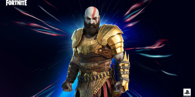 Kratos akan tuju fortnite gamedaim