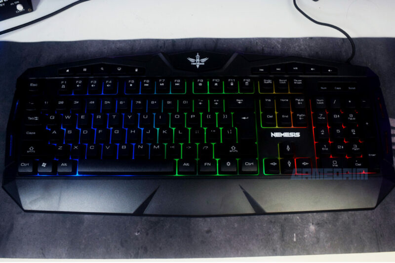 Nyk nemesis kc 500 keyboard overhead rgb gamedaim review