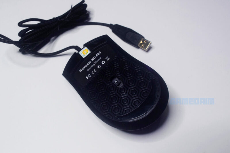 Nyk nemesis kc 500 mouse belakang gamedaim review