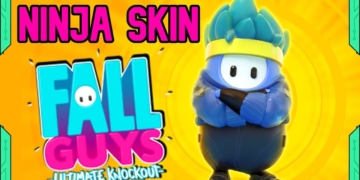 Ninja dapatkan skin dirinya di fall guys! Gamediam