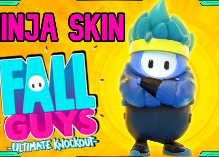 Ninja dapatkan skin dirinya di fall guys! Gamediam