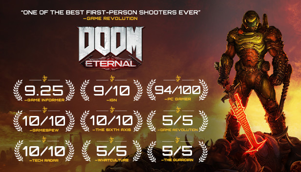 Doom Eternal Banyak menangkan Penghargaan The Game Awards | Steam