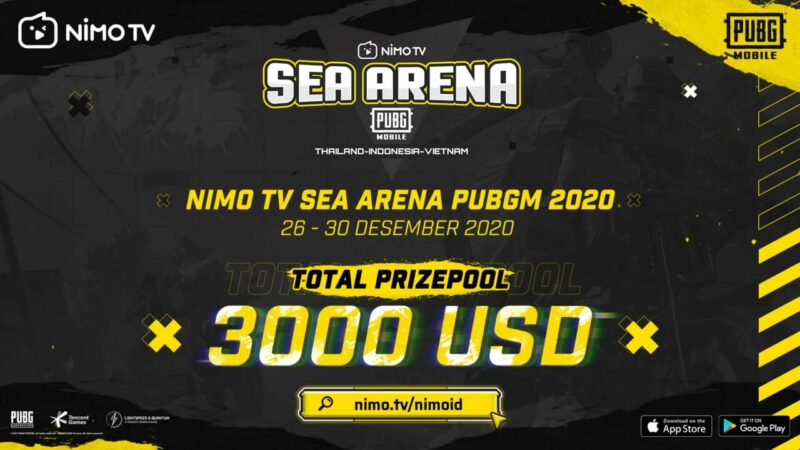 Nimo Tv Sea Arena Pubgm 2020