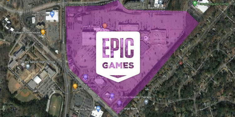 Buat markas baru, epic games beli mall dengan lahan besar | todayline