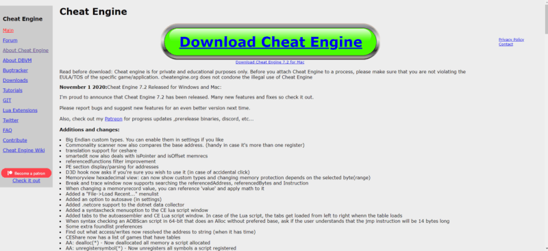 Cara Download Cheat Engine Terbaru 2026 5 Langkah-langkah download Cheat Engine terbaru tahun 2026
